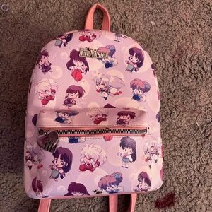 Hot Topic Inuyasha Pink Backpack